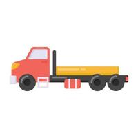 un camion logistico noto anche come furgone vettore
