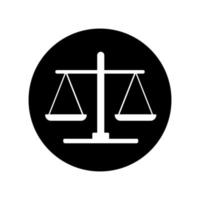 design del logo dello studio legale vettore