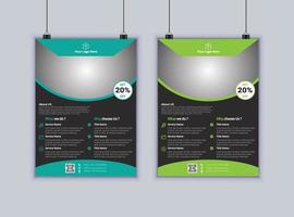 business flyer design modello vettoriale moderno layout design design volantino aziendale