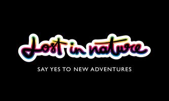 Lost in nature dire di sì a nuove avventure vettore