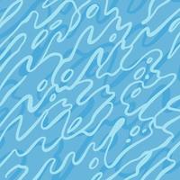acqua vettoriale piatta stilizzata in piscina. superficie blu vista dall'alto. illustrazione vettoriale piatta