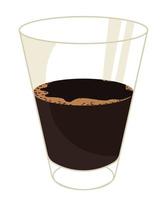 bicchiere da caffè vettore