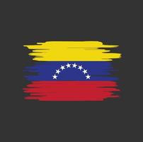 pennellate bandiera venezuela vettore