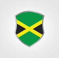 disegno della bandiera della Giamaica vettore
