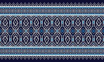 disegno tradizionale motivo geometrico etnico orientale per sfondo, moquette, carta da parati, abbigliamento, avvolgimento, batik, tessuto, illustrazione vettoriale. stile ricamo. vettore