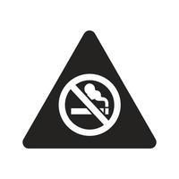 illustrazione di un segnale di avvertimento per pericolo, sicurezza, divieti e informazioni, sicurezza. vettore