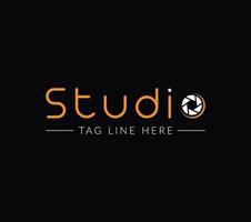 studio moderno creativo minimal logo design vettore