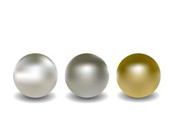 concetto di perla 3d