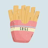 download gratuito di vettore di patatine fritte. grafica gratuita di vettore di cibo