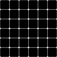 linee di griglia di sfondo senza soluzione di continuità punti bianchi sfondo nero vettore