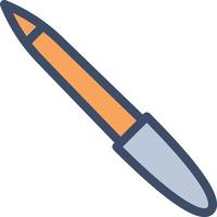 illustrazione vettoriale a matita su uno sfondo. simboli di qualità premium. icone vettoriali per il concetto o la progettazione grafica.