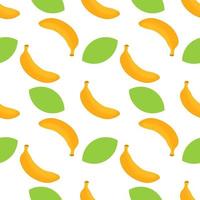 motivo a banana senza soluzione di continuità vettore