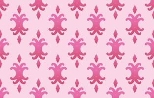 bella arte ikat etnica. rosa senza cuciture in stile tribale, popolare e messicano. ornamento di arte geometrica azteca print.design per moquette, carta da parati, abbigliamento, avvolgimento, tessuto. vettore