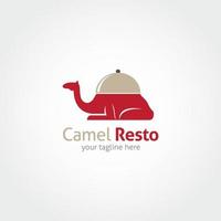 disegno vettoriale del logo del cammello