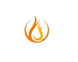 Fire Logo Template vector