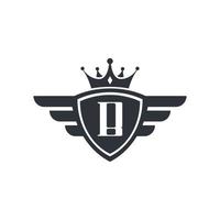 lettera b royal sport vittoria emblema logo design ispirazione vettore