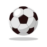 questa è l'icona di un pallone da calcio vettore