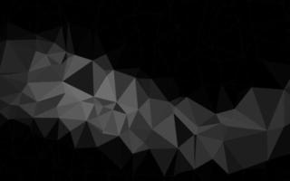 layout low poly argento scuro, grigio vettoriale. vettore