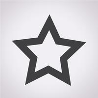 segno simbolo icona stella vettore