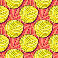 Motivo tropicale, a strisce, animali. Linea Seamless Pattern E La Trama Del Cod. Fiore moderno di estate, foglia sulla forma dell&#39;estratto della spazzola. Vettore tropicale