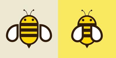 icona dell'ape del miele. ape volante del miele. illustrazione vettoriale in stile piatto di insetti, insetti e aracnidi.