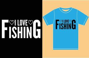 amante della pesca t shirt design.adobe illustrator artwork vettore