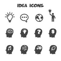 simbolo di icone idea