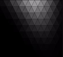 Sfondo mosaico griglia quadrata nera, modelli di design creativo vettore
