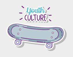 Cartoni culturali della gioventù vettore