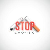 31 maggio, giornata mondiale senza tabacco. vettore