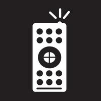 icona di controllo remoto tv vettore