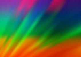 multicolore scuro, modello vettoriale arcobaleno con bastoncini ripetuti.