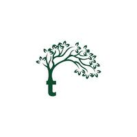 disegno del logo dell'albero vettore