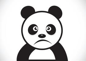 Personaggio dei cartoni animati di Panda vettore