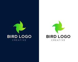 modello di progettazione del logo dell'icona di uccello simbolo vettore