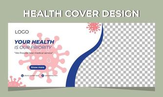 vendita di design di banner creativi e assistenza sanitaria per il download vettore
