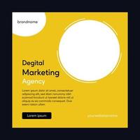vendita web banner agenzia di marketing digitale vendita creativa vettore