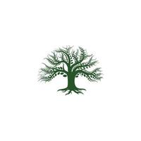 disegno del logo dell'albero vettore