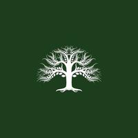 disegno del logo dell'albero vettore