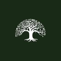 disegno del logo dell'albero vettore