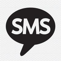 SMS icona simbolo segno vettore