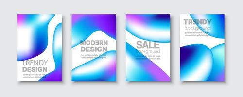 brochure, banner, set, collezione, volantino, di, abstract vettore