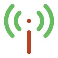 concetti di segnali wifi vettore