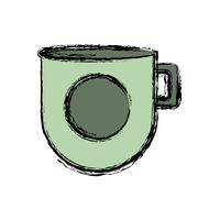 icona della tazza di caffè vettore