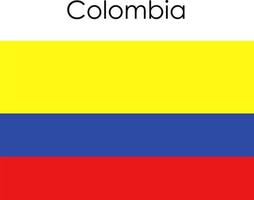 icona della bandiera nazionale colombia vettore