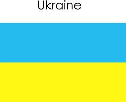 icona della bandiera nazionale ucraina vettore