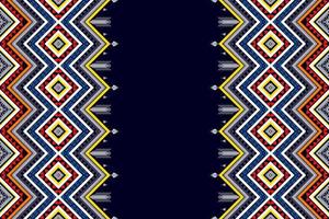 disegno geometrico etnico senza cuciture. Tappeto In Tessuto Azteco Mandala Ornamento Chevron Decorazione Tessile Carta Da Parati. tribale turchia indiano africano ricamo tradizionale illustrazione vettoriale sfondo