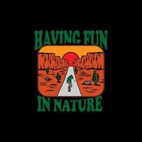 skateboard in natura. collezione di grafiche per t-shirt, abbigliamento, merchandising, emblema dell'esploratore, emblema dell'alpinista e logo della natura selvaggia, del campeggio, dell'avventura vettore