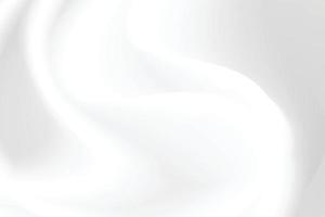 disegno astratto di turbinio bianco e grigio del modello ondulato. opere d'arte moderne decorative su sfondo bianco con spazio di copia del testo. illustrazione vettoriale