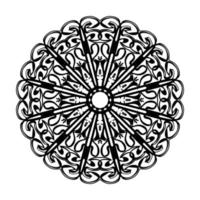 mandala disegnato a mano. decorazione in ornamento etnico orientale doodle. vettore